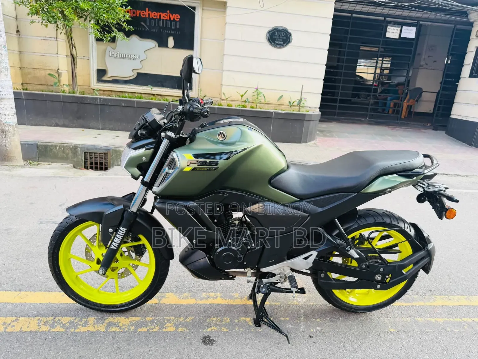 Yamaha FZS V4 2024 Green
