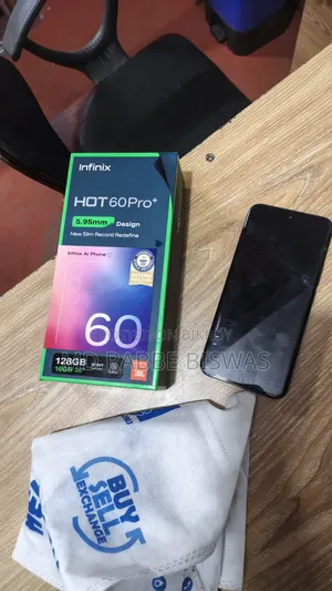 ইনফিনিক্স হট ৬০ প্রো+ ১২৮ জিবি ব্ল্যাক