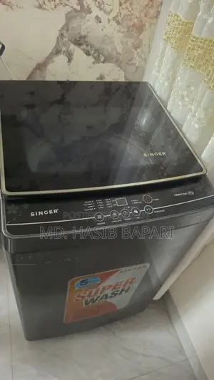 সিঙ্গার ফুল অটোমেটিক ওয়াশিং মেশিন ৯কেজি - ফ্রেশ কন্ডিশন