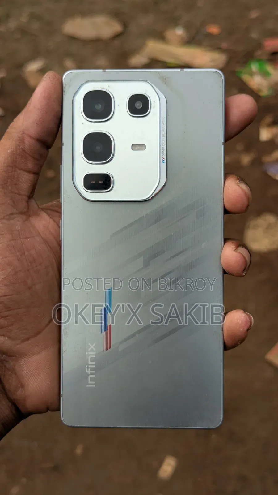 Infinix Note 50 Pro 4G 256 GB Silver