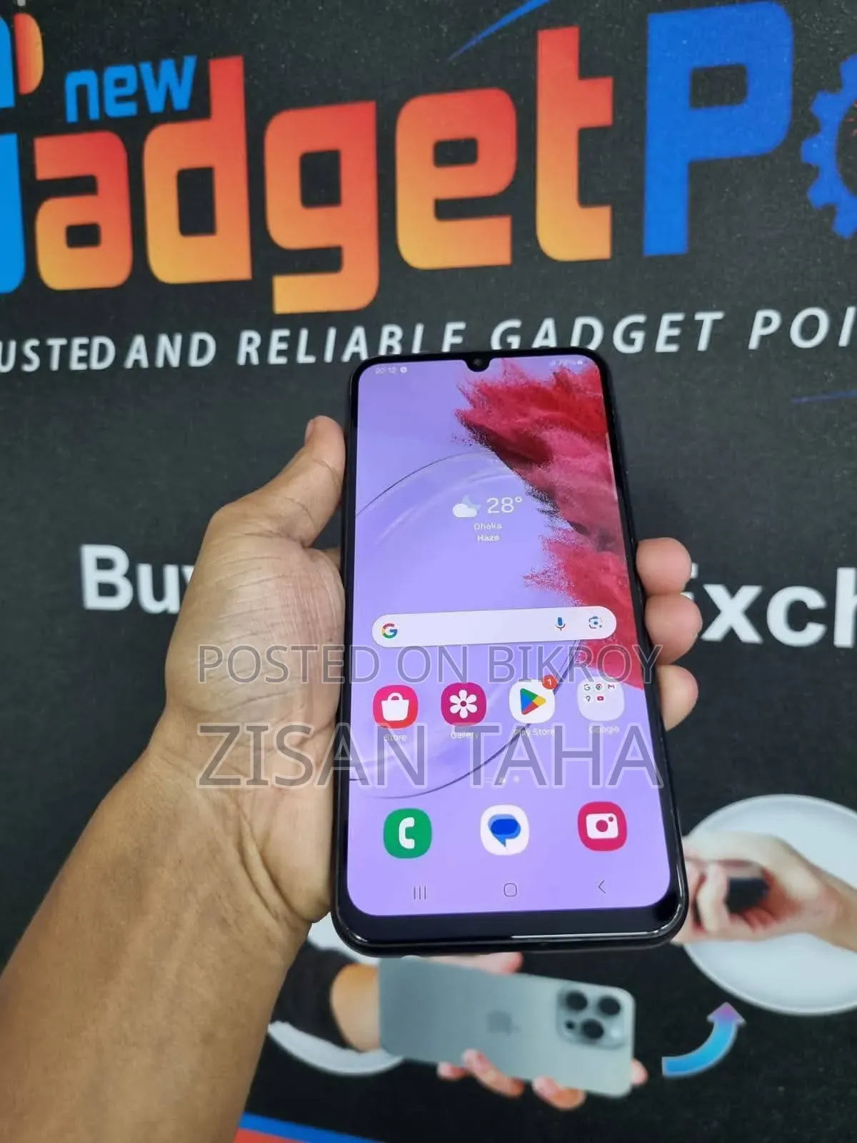স্যামসাং গ্যালাক্সি এম৩৪ ৫জি ১২৮ জিবি ব্ল্যাক