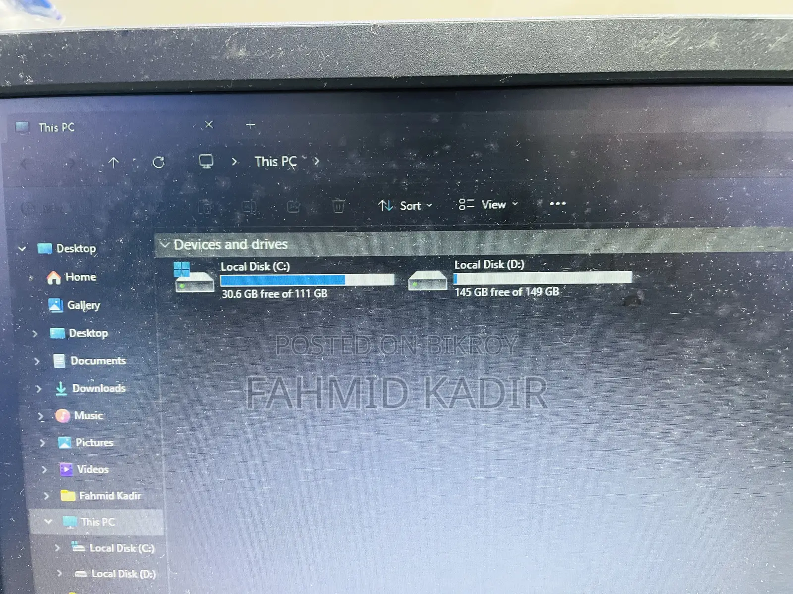 Desktop Computer Asus 8GB Intel Core i5 SSD 256GB