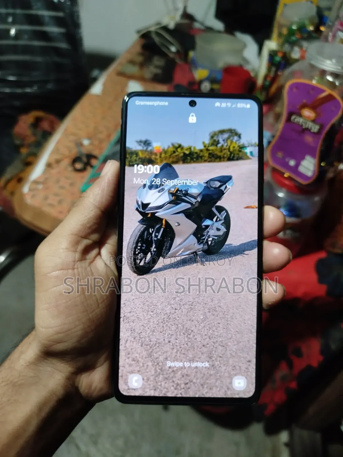 স্যামসাং গ্যালাক্সি এ৭১ ১২৮ জিবি সিলভার