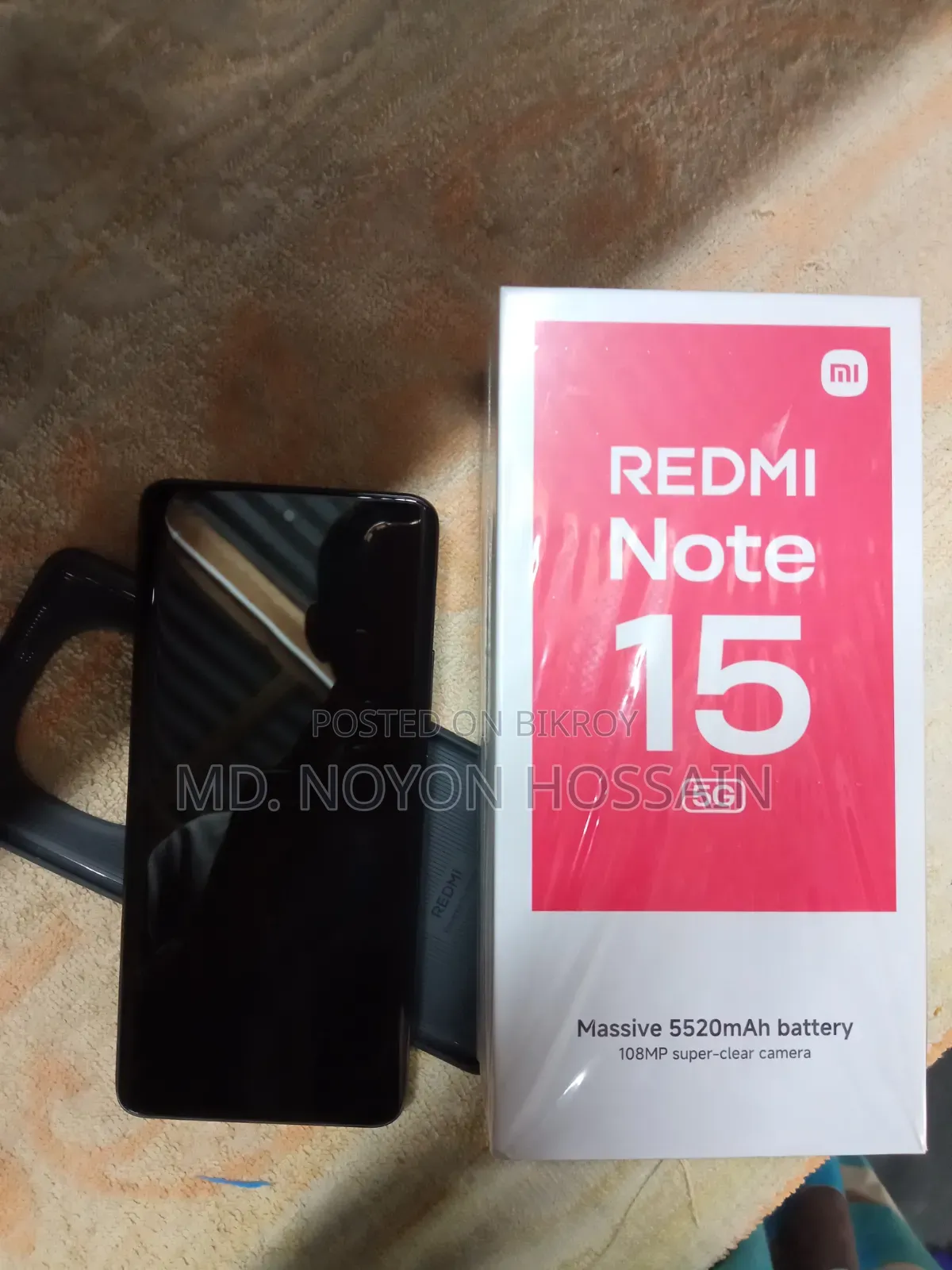 New Xiaomi Redmi Note 15 128 GB Black