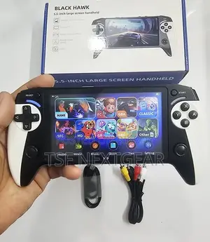 এক্স৯ হ্যান্ডহোল্ড গেম কনসোল ব্ল্যাক হাক