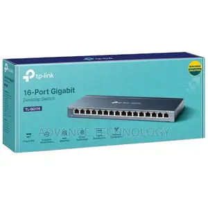 TP-Link TL-SG116 16-Port Gigabit Desktop Switch