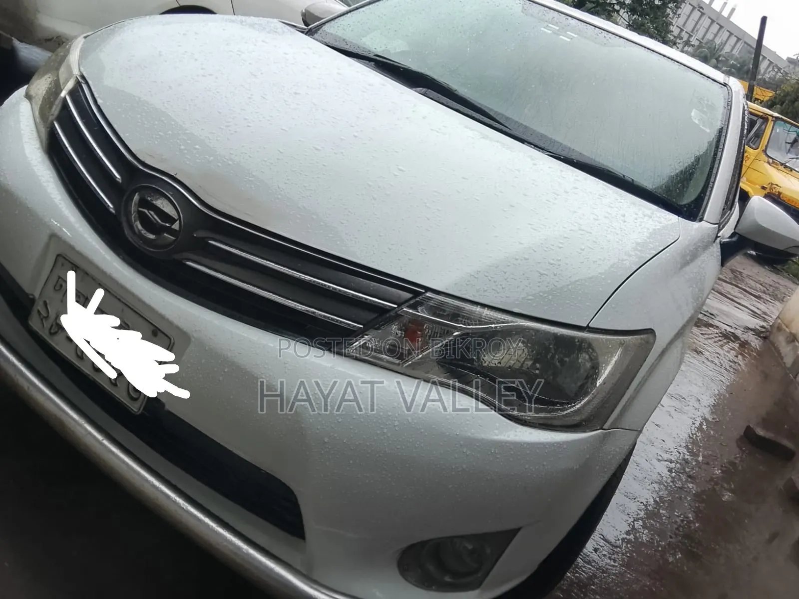 Toyota Axio 2012 White