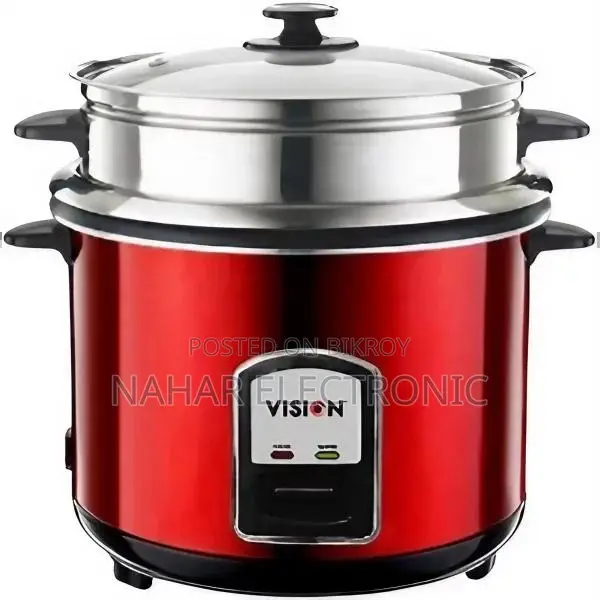 Vision 3L 100 SS Red Rice Cooker