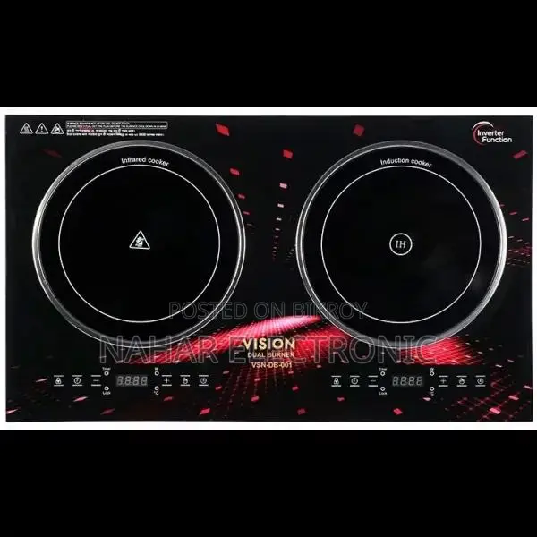Vision VSN-DB-001 Dual Burner Induction Cooker