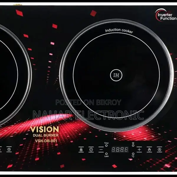 Vision VSN-DB-001 Dual Burner Induction Cooker