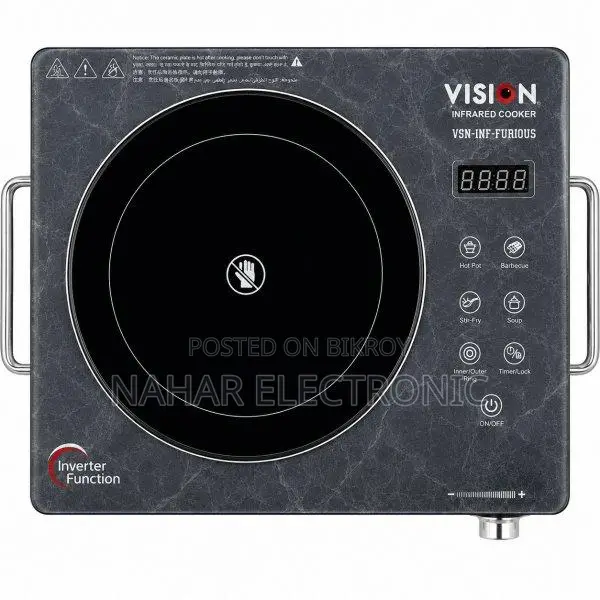 Vision VSN-INF-FURIOUS 2000W Inverter Infrared Cooker