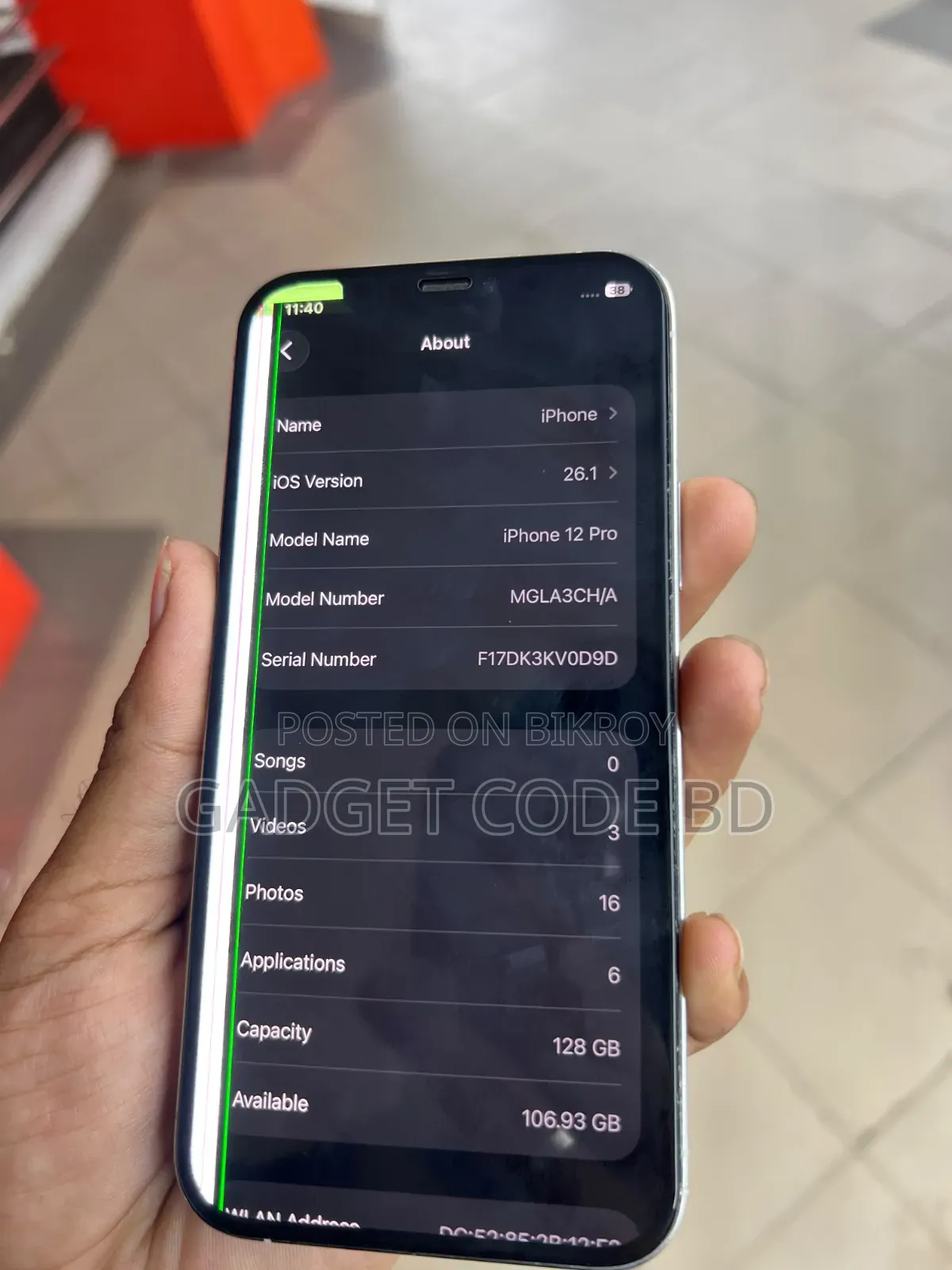 Apple iPhone 12 Pro 128 GB White