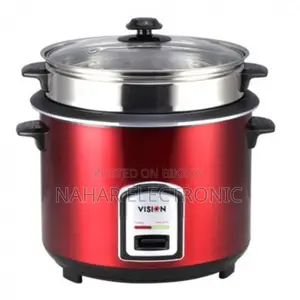 Vision 1.8L REL-40-06 SS Red Rice Cooker