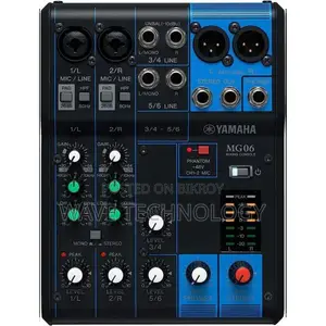Yamaha MG06X 6-Channel Audio Mixer