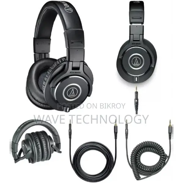 Audio-Technica ATH-M40X Professional Studio Monitor Headphone