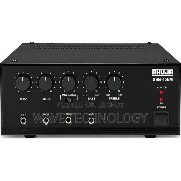 Ahuja SSB-45EM 45W PA Amplifier