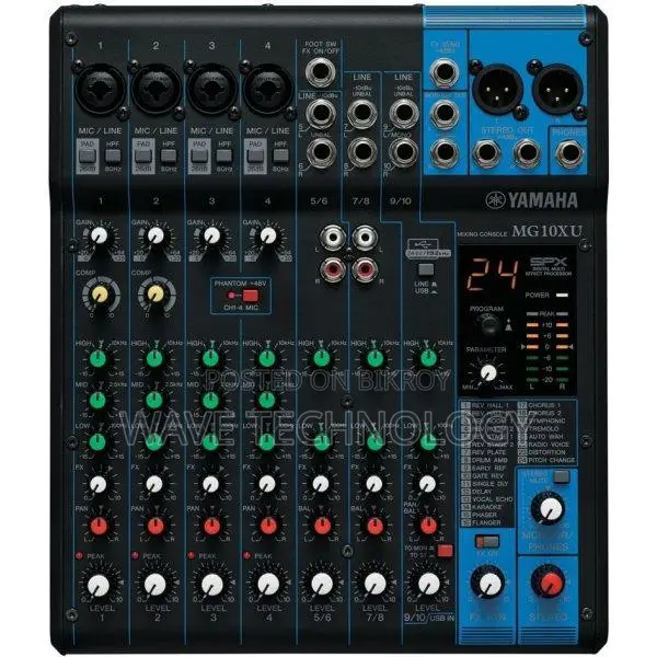 Yamaha MG10XU 10-CH Mixing Console with Effects & USB
