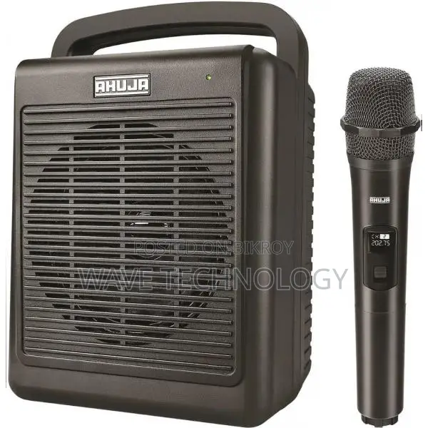 Ahuja WP-225 Portable Bluetooth PA System with Microphone