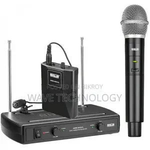 Ahuja AWM-495VHL Collar & Hand Wireless Microphone