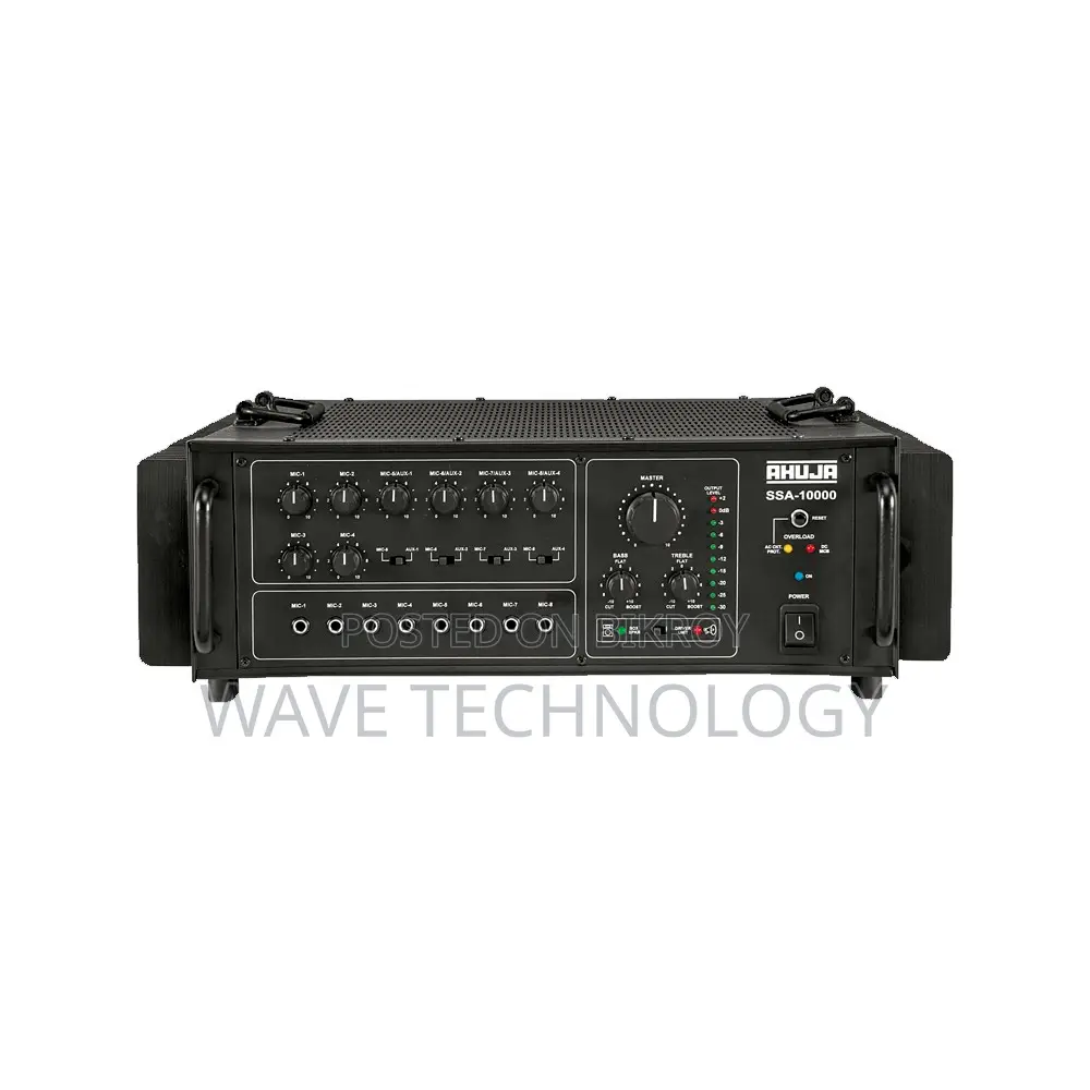 Ahuja SSA-10000 High Wattage 1000W PA Mixer Amplifier