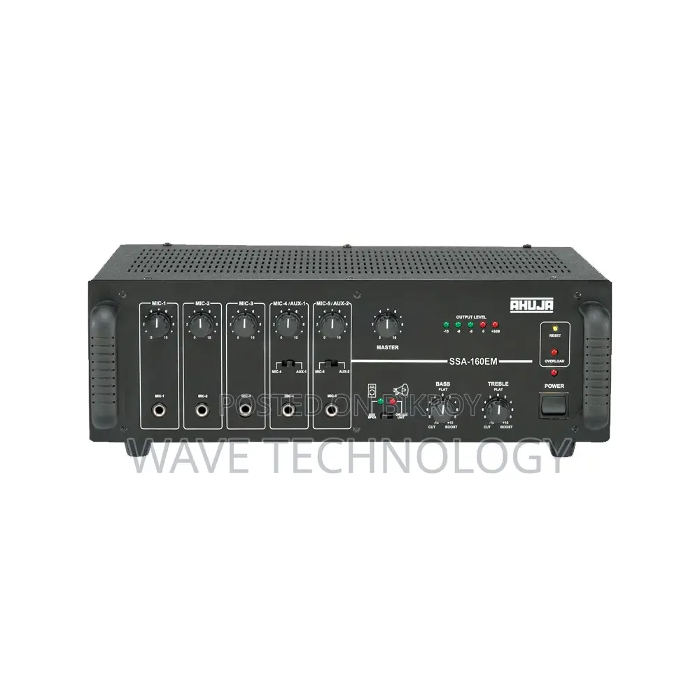 Ahuja SSA-160EM 160WATTS PA MIXER AMPLIFIER