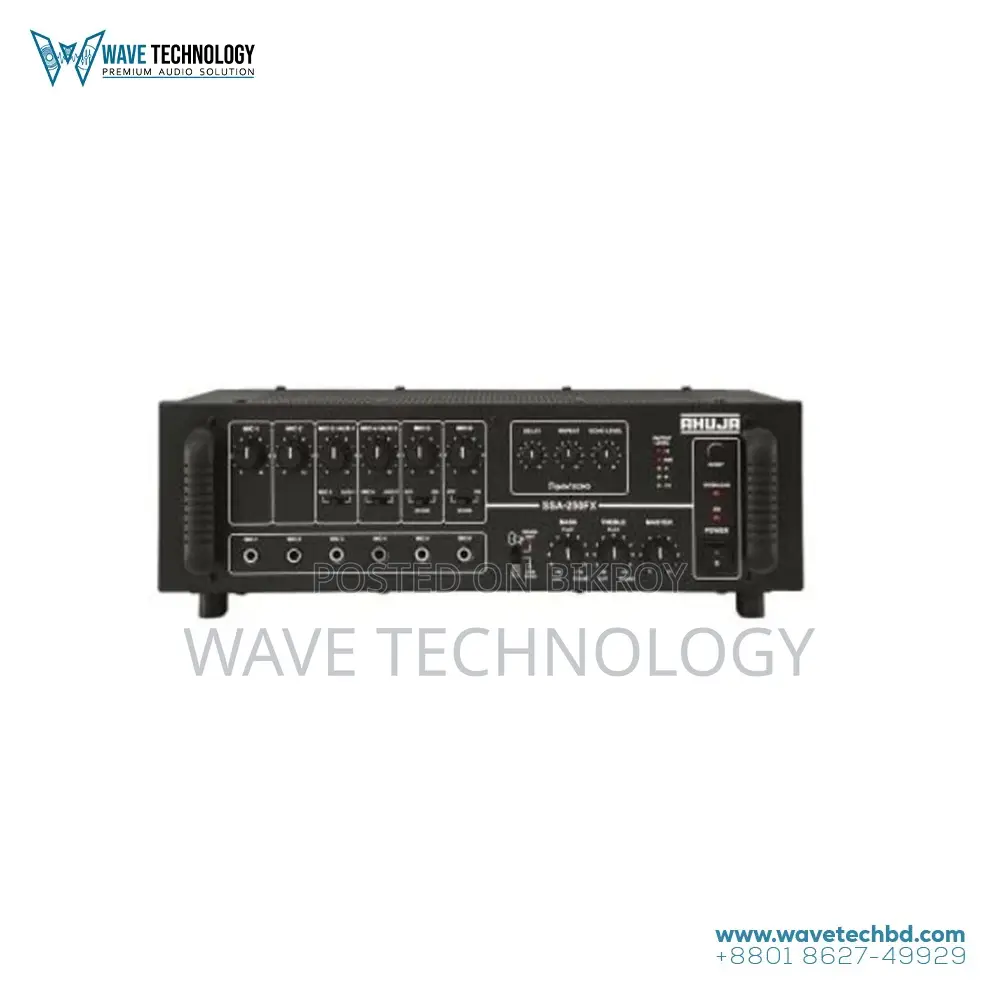 Ahuja SSA-250FX heavy-duty PA mixer amplifier