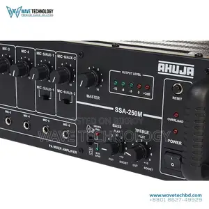 Ahuja SSA-250FX heavy-duty PA mixer amplifier
