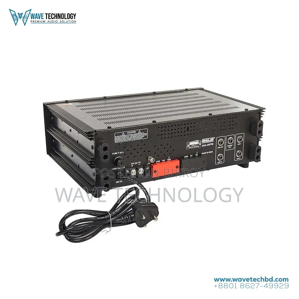 Ahuja SSA-250M 250-Watt PA Mixer Amplifier