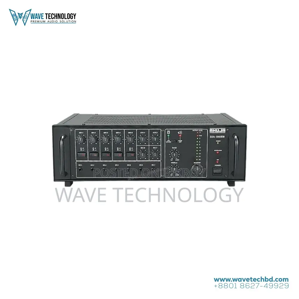 Ahuja SSA-5000EM 500 Watt PA Mixer Amplifier