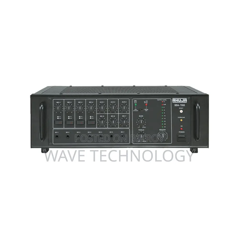 Ahuja SSA-7000 700 WATTS High Wattage PA Mixer Amplifier