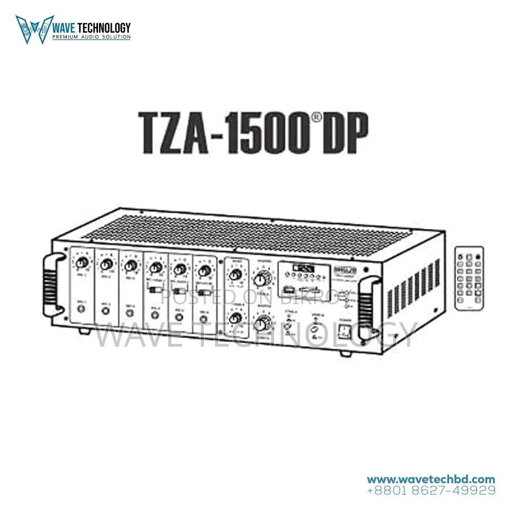 Ahuja TZA-1500DP 160W Mixer Amplifier