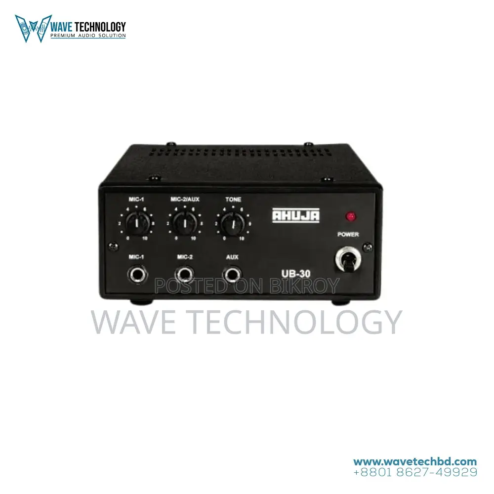 Ahuja UB-30M 25W PA Mixer Amplifier