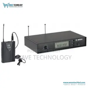 Bosch MW1-RX+LTX –F5 Wireless Microphone (Reciever+Beltpack)