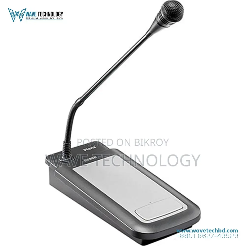Bosch PLE-1CS All Call Station Plena Tabletop Paging Microphone