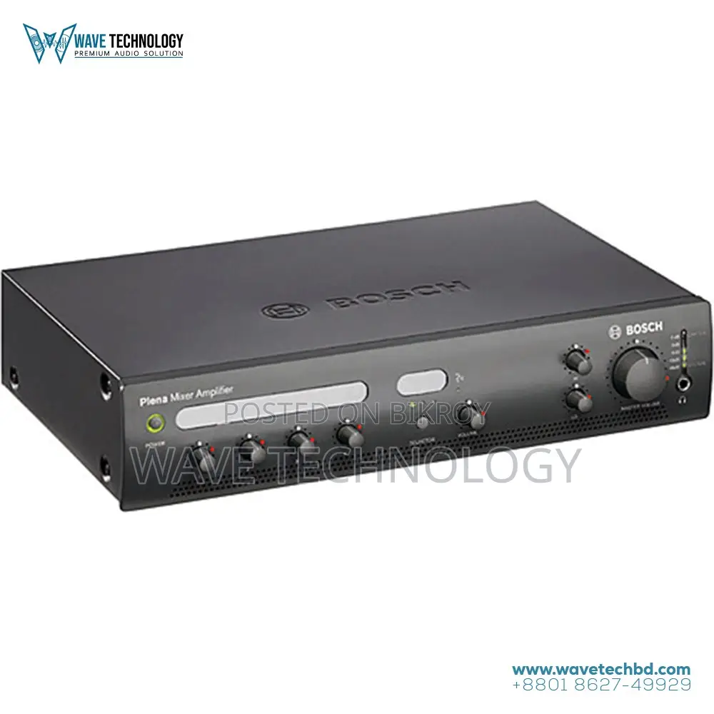 Bosch PLE-1MA060 60W Plena Mixer Amplifier