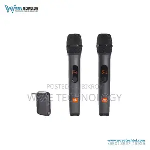 JBL Wireless Microphone with Two Microphone System
