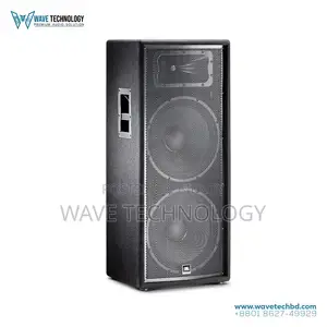 JRX225 portable, dual 15-inch, two-way speaker system