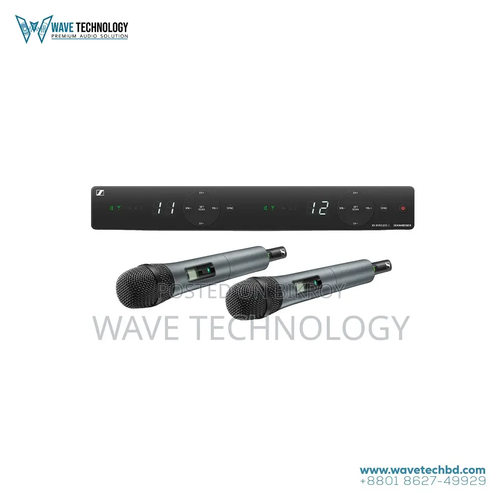 Sennheiser XSW 1-835 Dual all-in-one, dual-channel wireless system