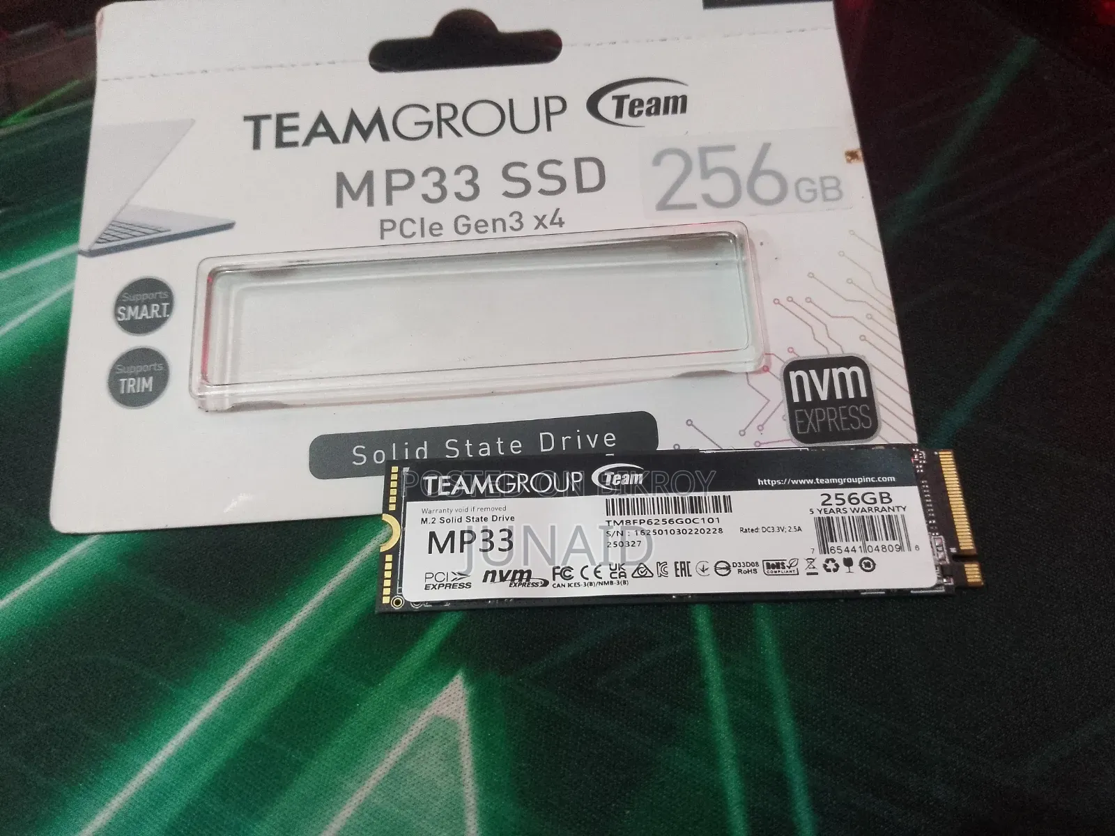Team Group Mp33 256 Gb Nvme SSD