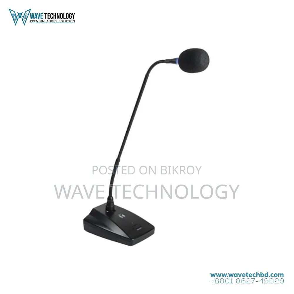 Toa EM-380 Gooseneck Table Top Microphone