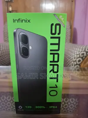 New Infinix Smart 10 64 GB Black