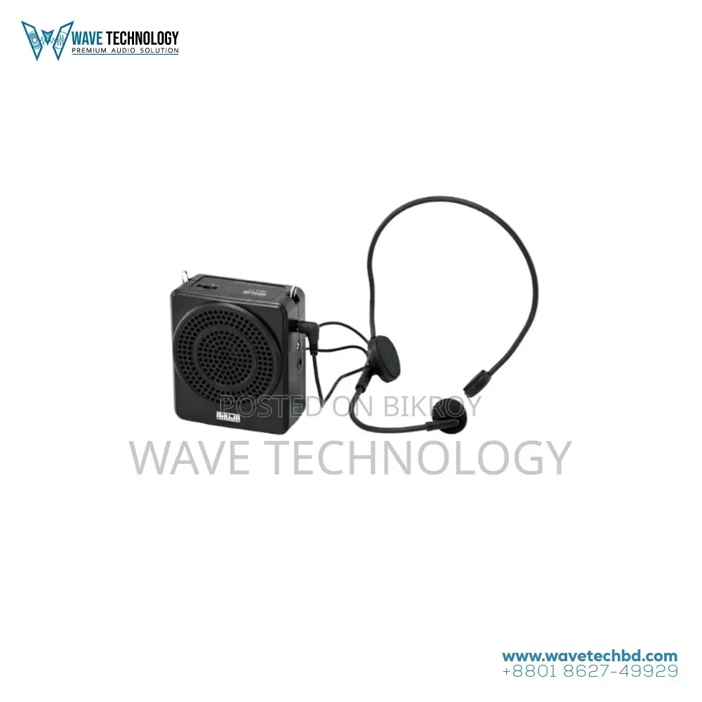 Ahuja NBA-15 Portable Rechargeable Speaker With Neckband Microphone
