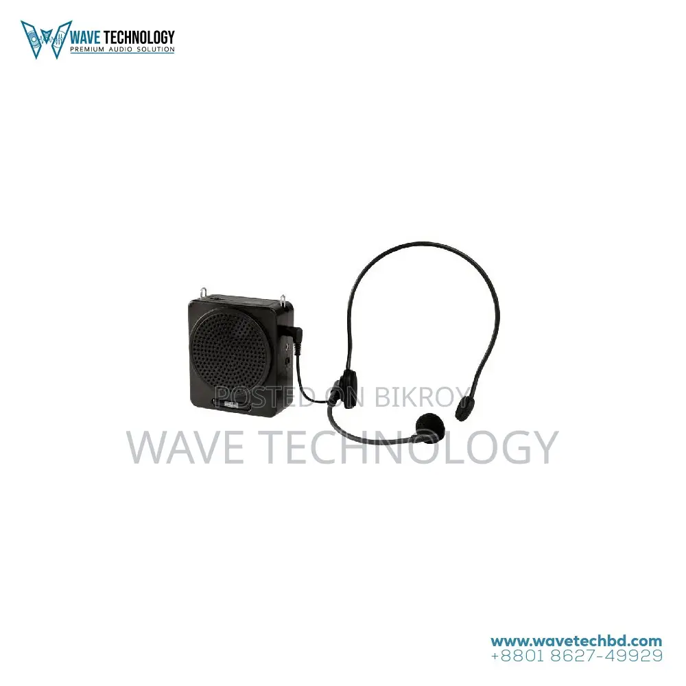 Ahuja NBA-15 Portable Rechargeable Speaker With Neckband Microphone