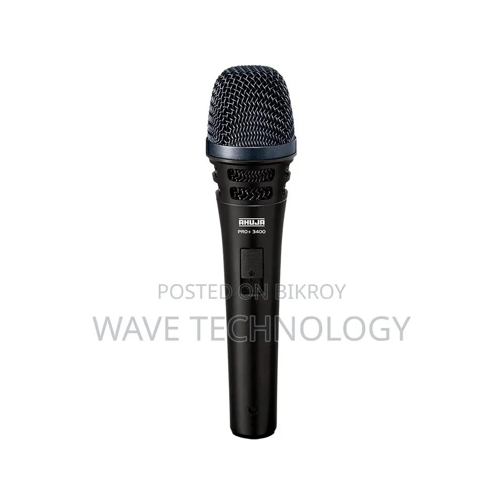 Ahuja PRO+ 3400 Dynamic Unidirectional Premium Microphone