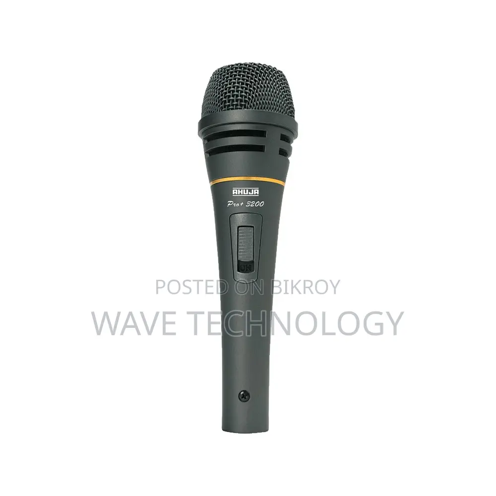 Ahuja PRO+3200 Supercardioid Dynamic Studio Microphone
