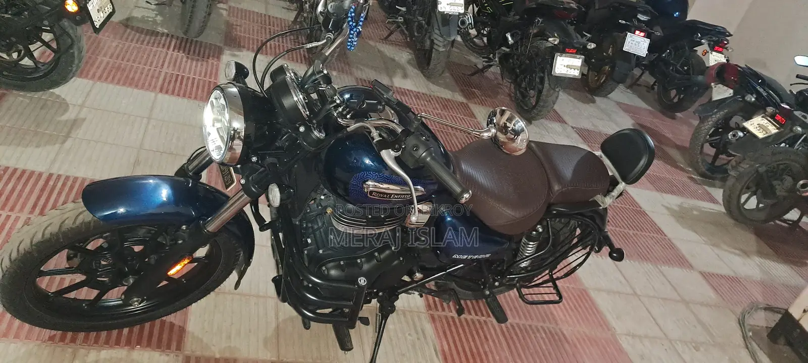 Royal Enfield Meteor 350 2026 Blue