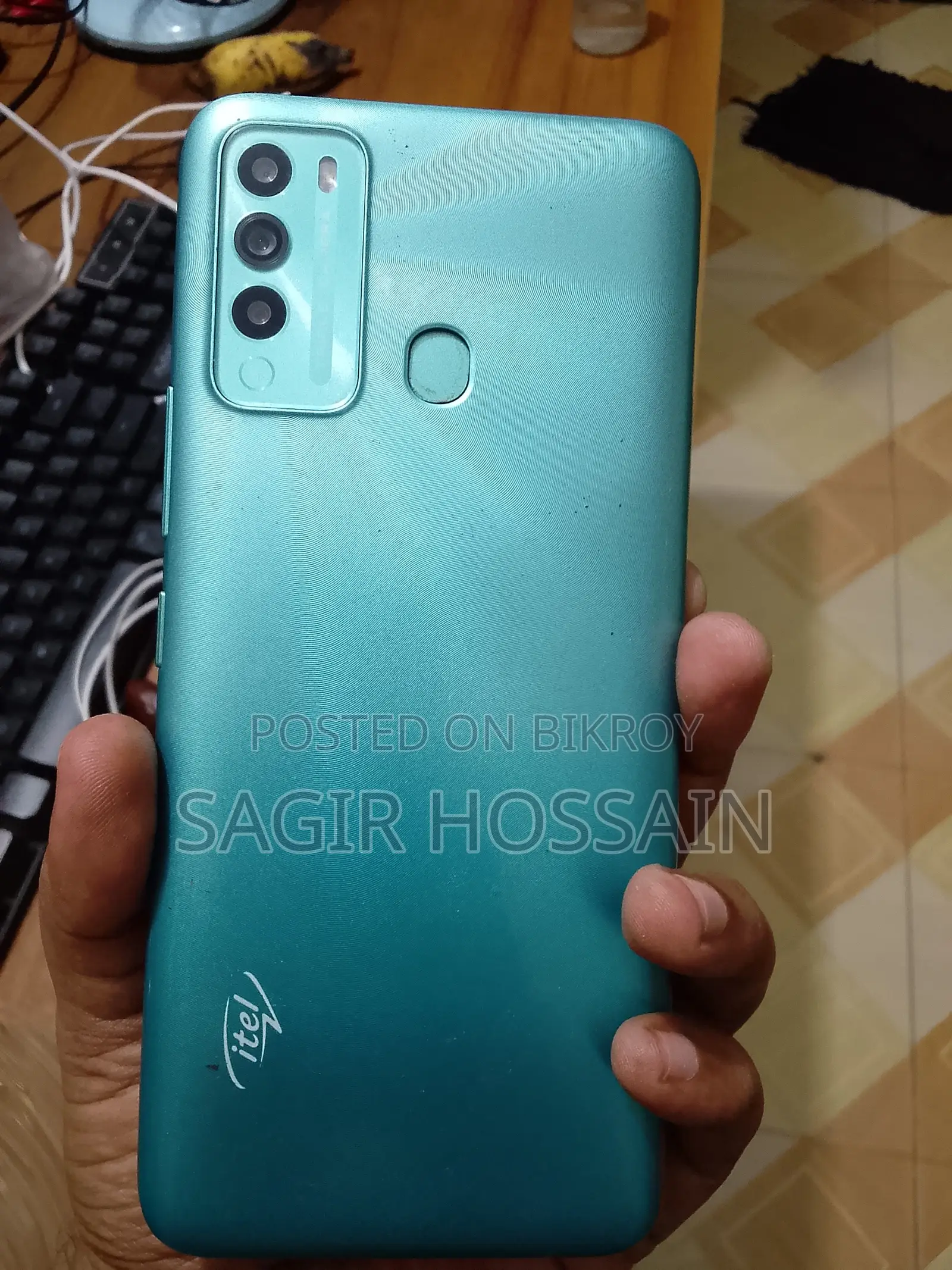 আইটেল এস১৬ প্রো ৩২ জিবি গ্রিন