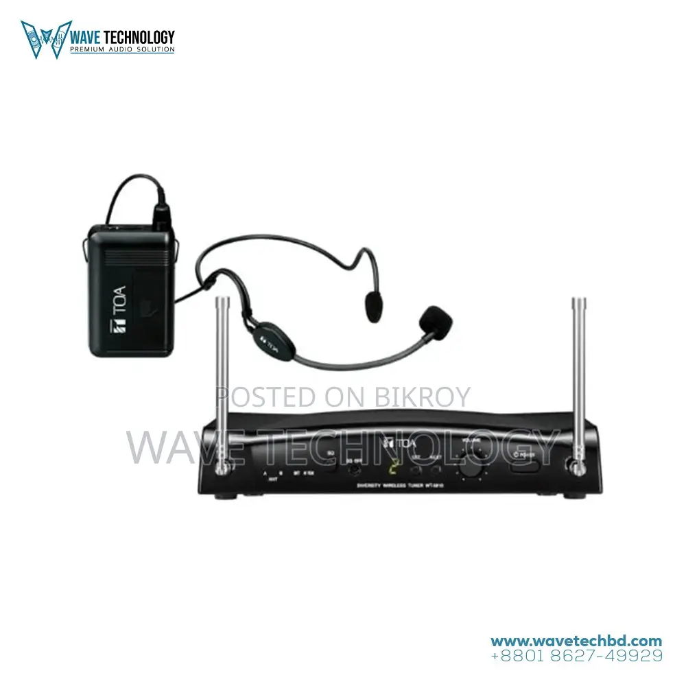 Toa WS-5325H UHF Wireless Headset Microphone Set