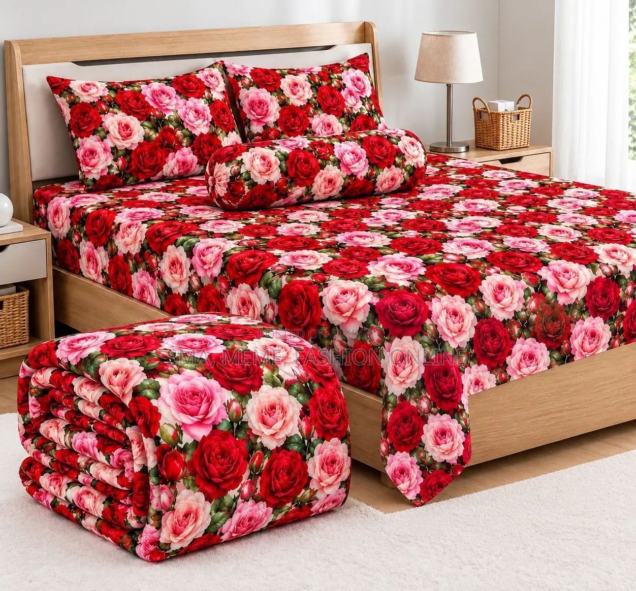 5 Pieces 3D Print Comforter Set