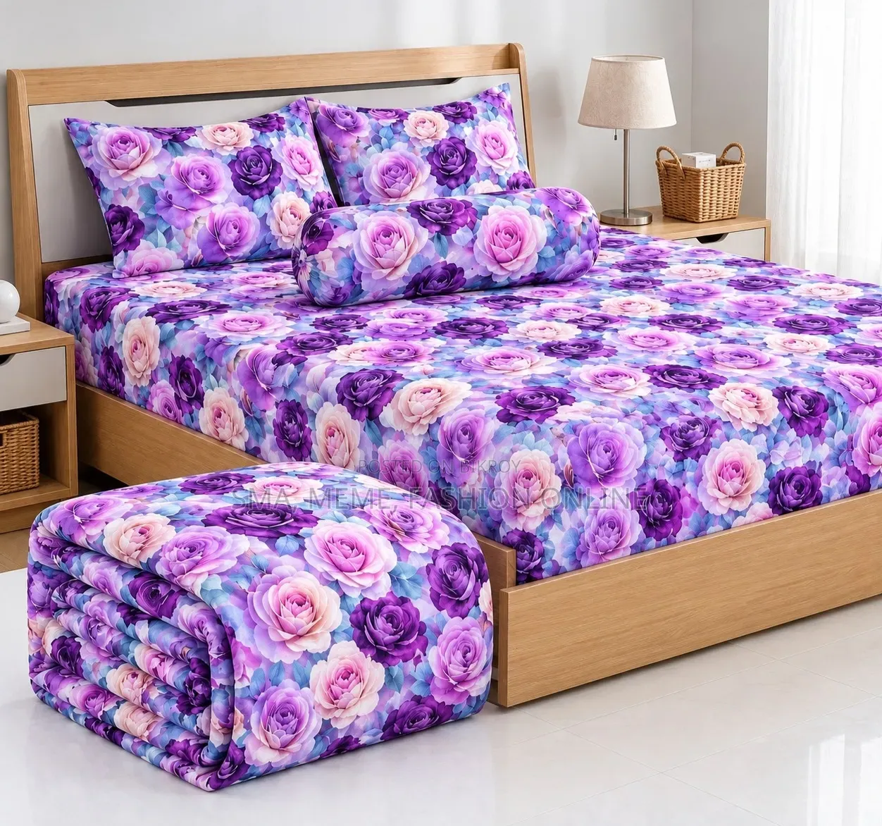 5 Pieces 3D Print Comforter Set